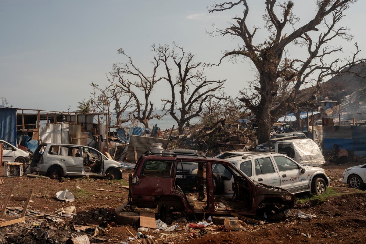 France's battered Mayotte islands hit by a new tropical storm just weeks after a devastating cyclone