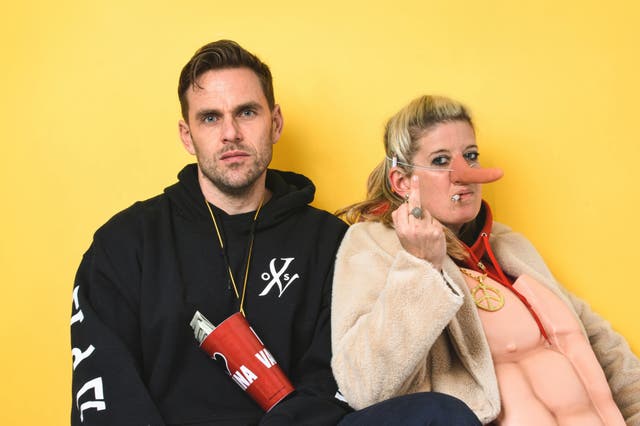 <p>‘You Me Bum Bum Train’ founders Morgan Lloyd and Kate Bond</p>