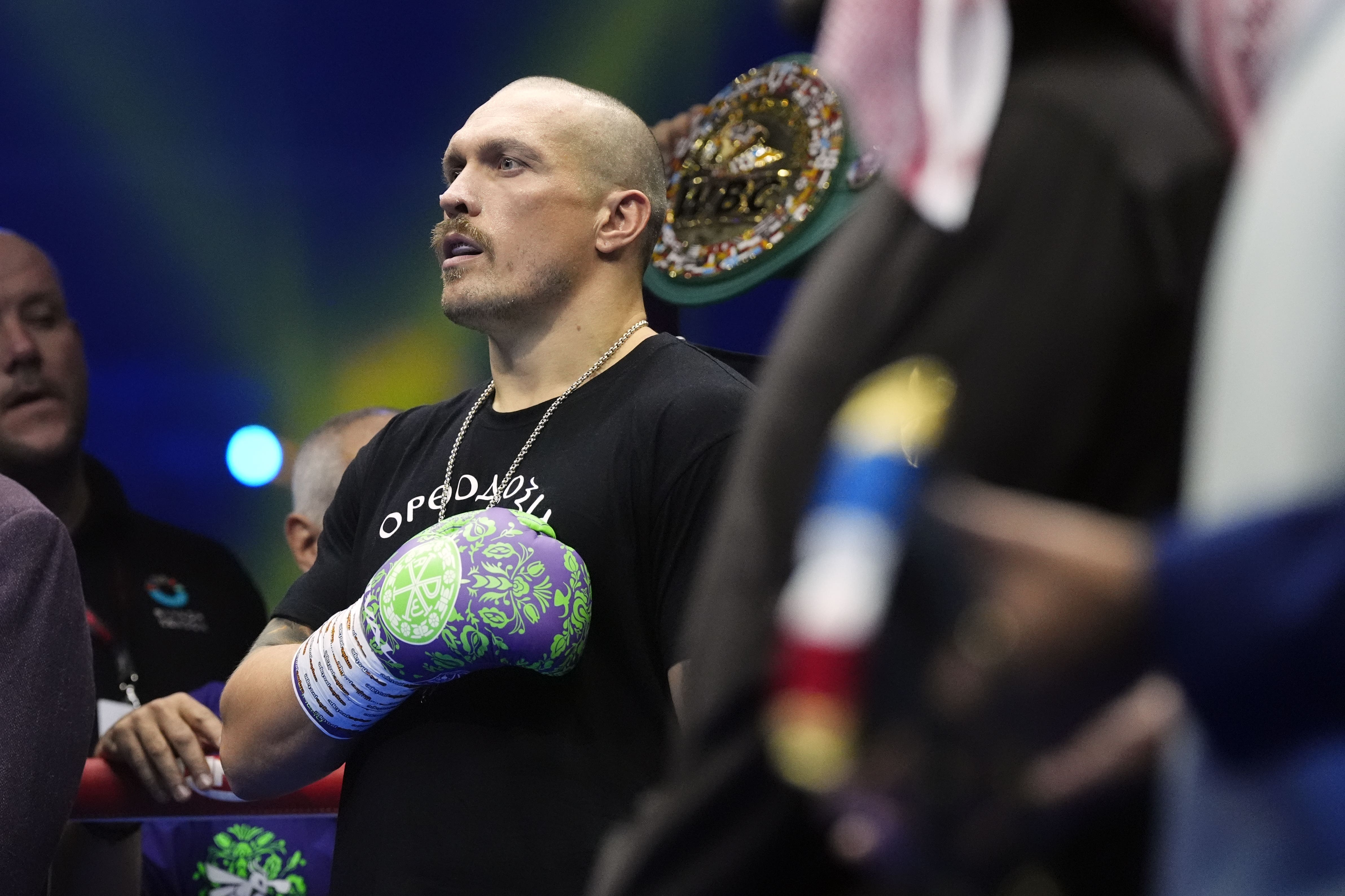 Oleksandr Usyk (pictured) has cleaned out the heavyweight division after defeating Tyson Fury for the second time (Nick Potts/PA)