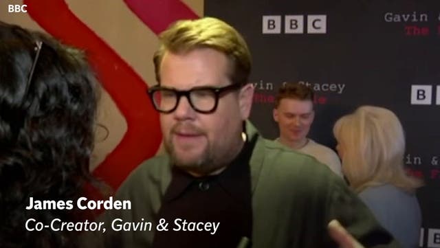 <p>James Corden explains why Gavin and Stacey was filmed in Wales.</p>