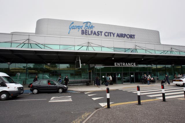 Belfast City Airport (Paul Faith/PA)