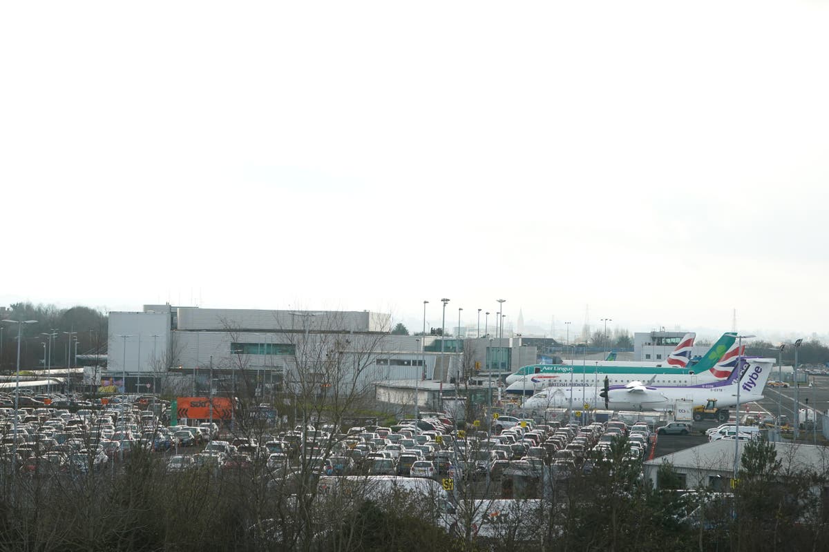 Plane crash lands in high winds at UK airport as weather disrupts Christmas travel