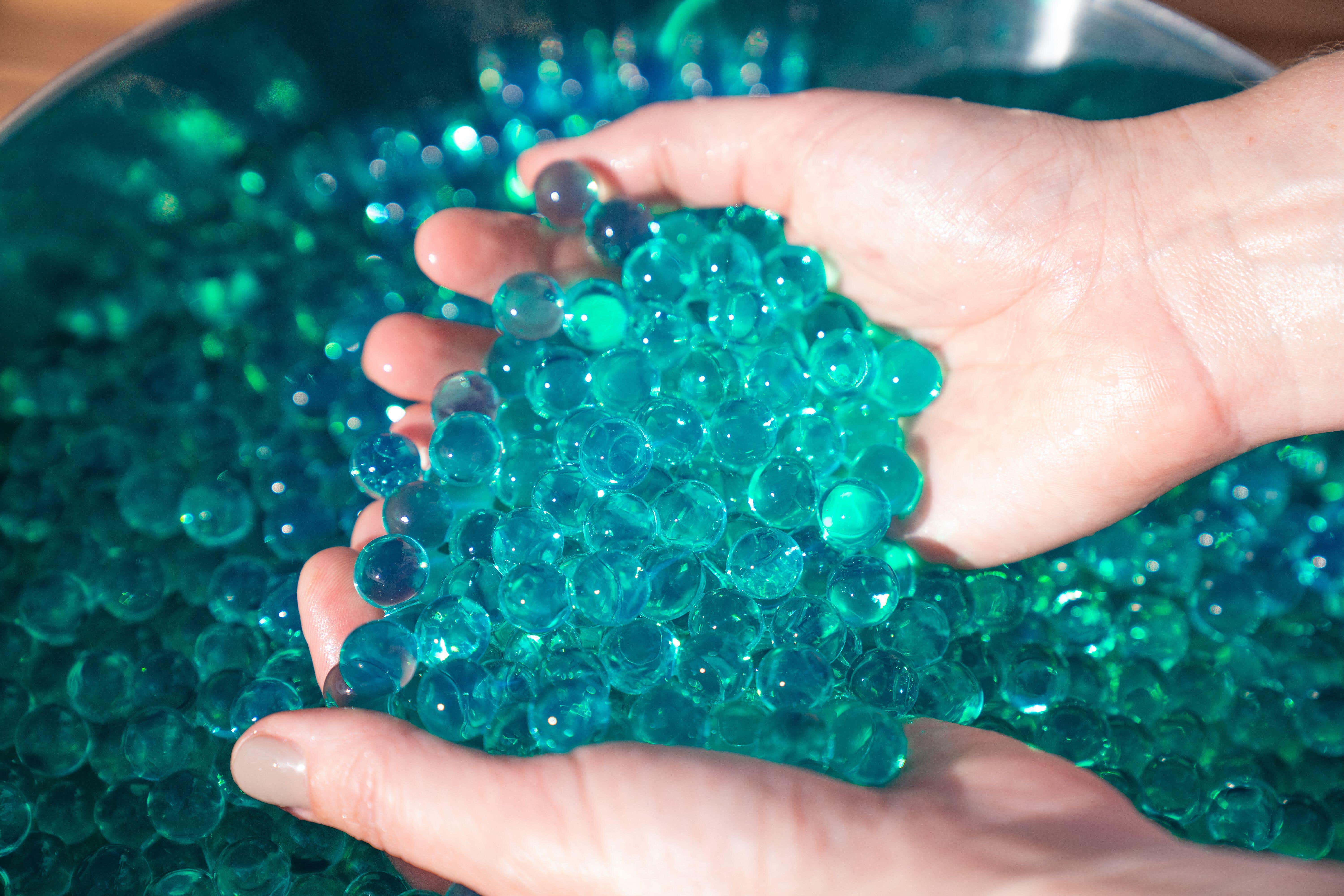 Leading emergency doctors have sent a ‘safety flash’ over water beads, which can be dangerous when swallowed by children (Alamy/PA)