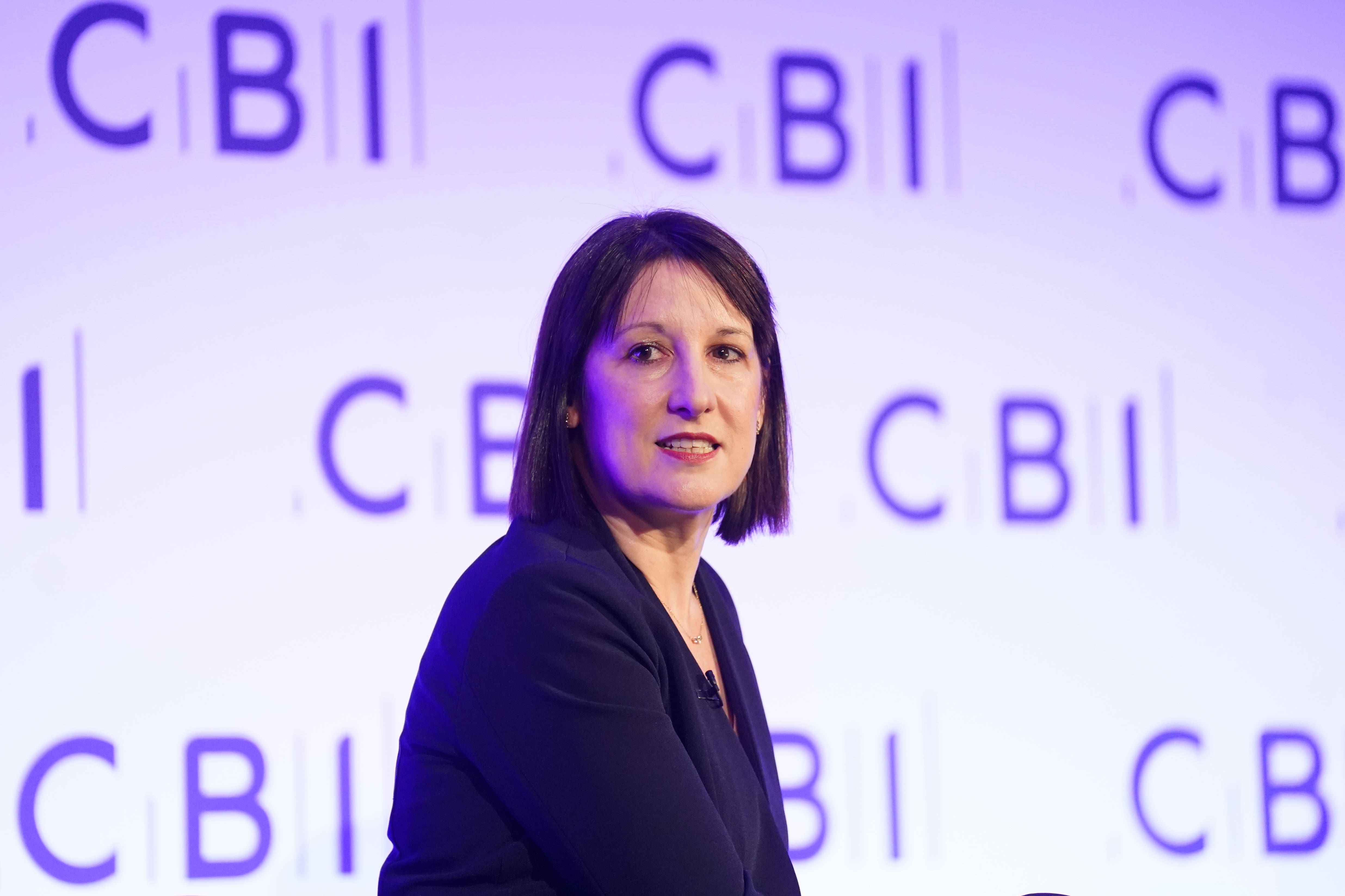 Chancellor of the Exchequer Rachel Reeves at the Confederation of British Industry (CBI) conference at the QEII Centre, London (Stefan Rousseau/PA)