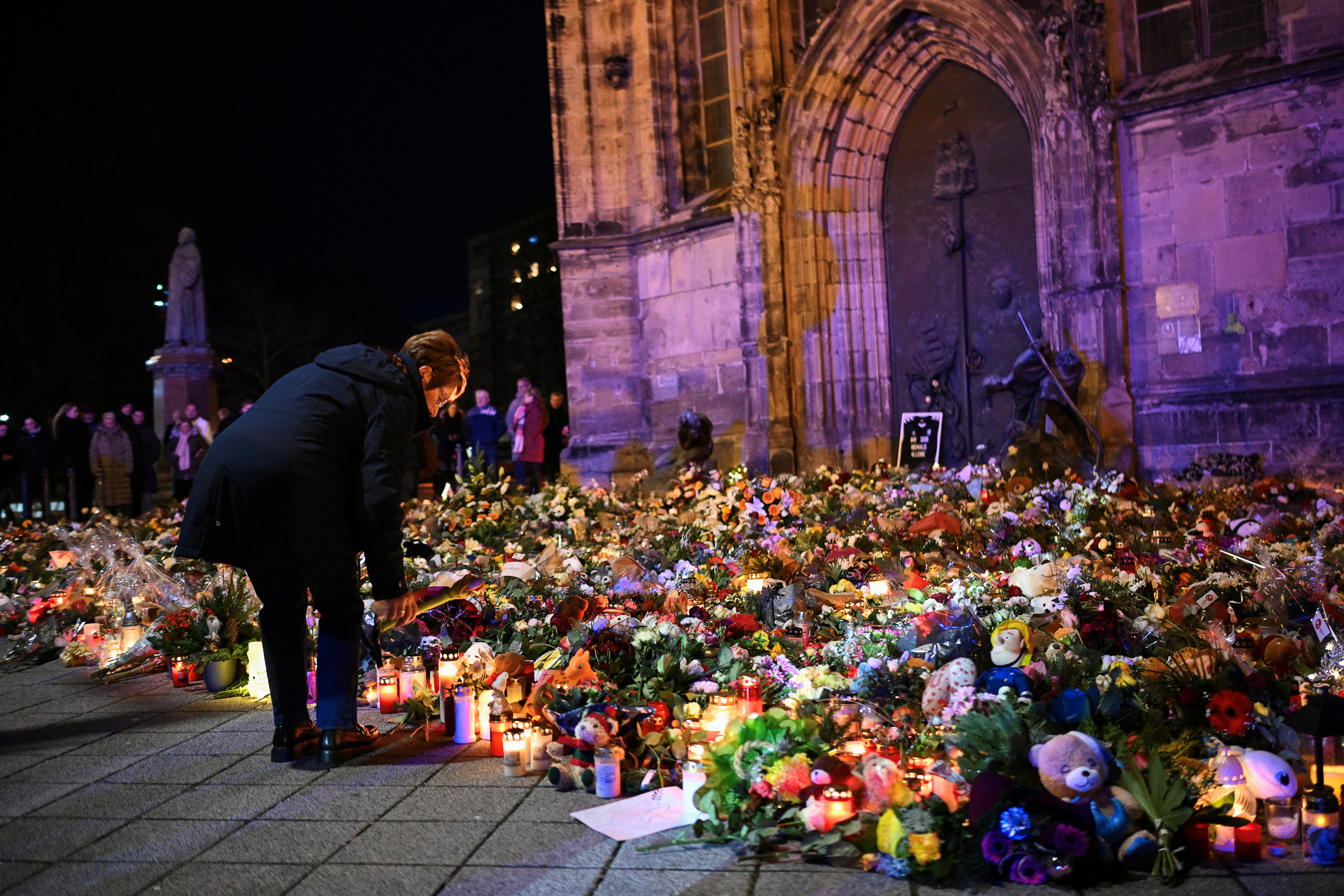 Aftermath following the attack at the Magdeburg Christmas market