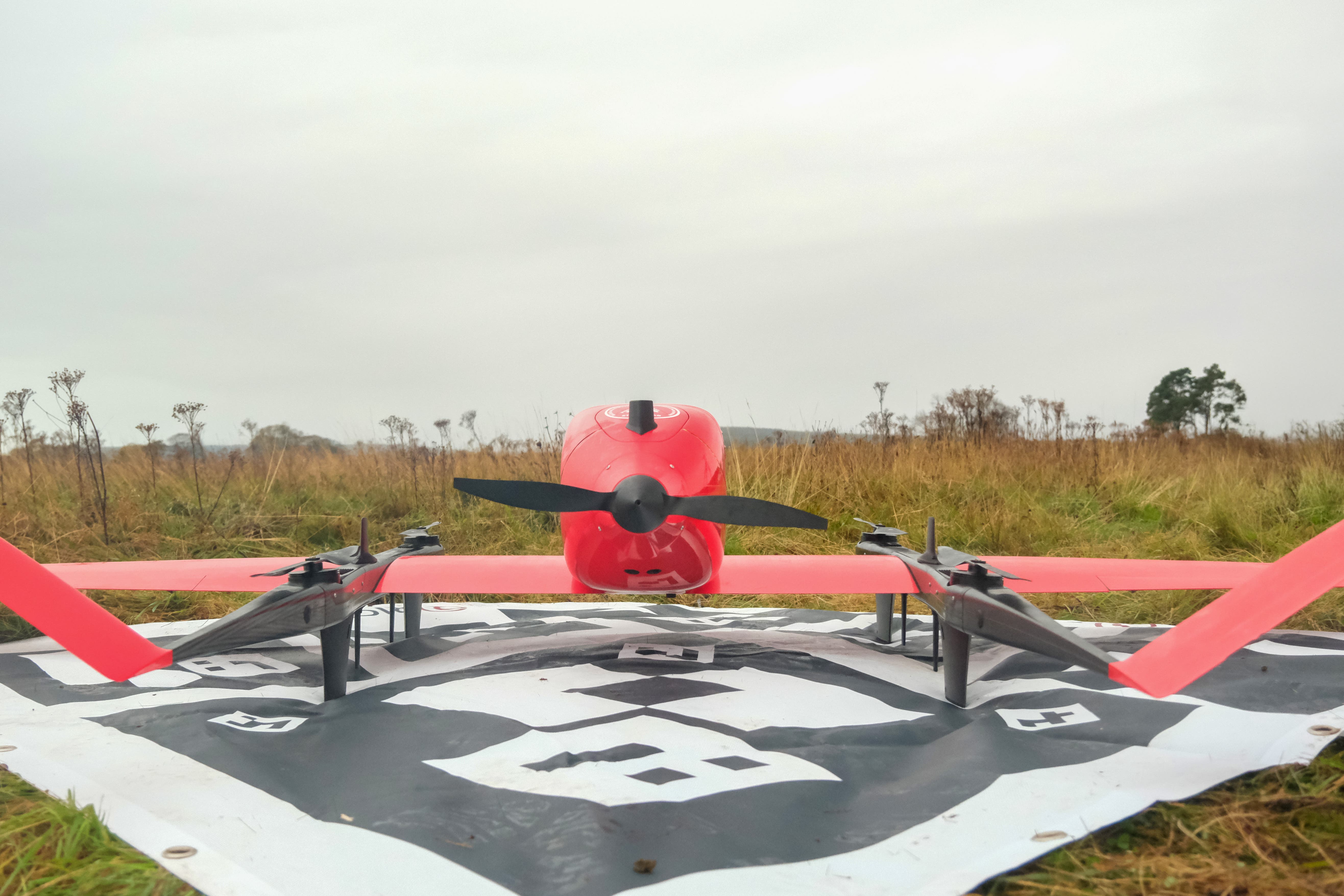 Final trial flights have taken place in a project which used drones to deliver healthcare products. (NHS Grampian/PA)