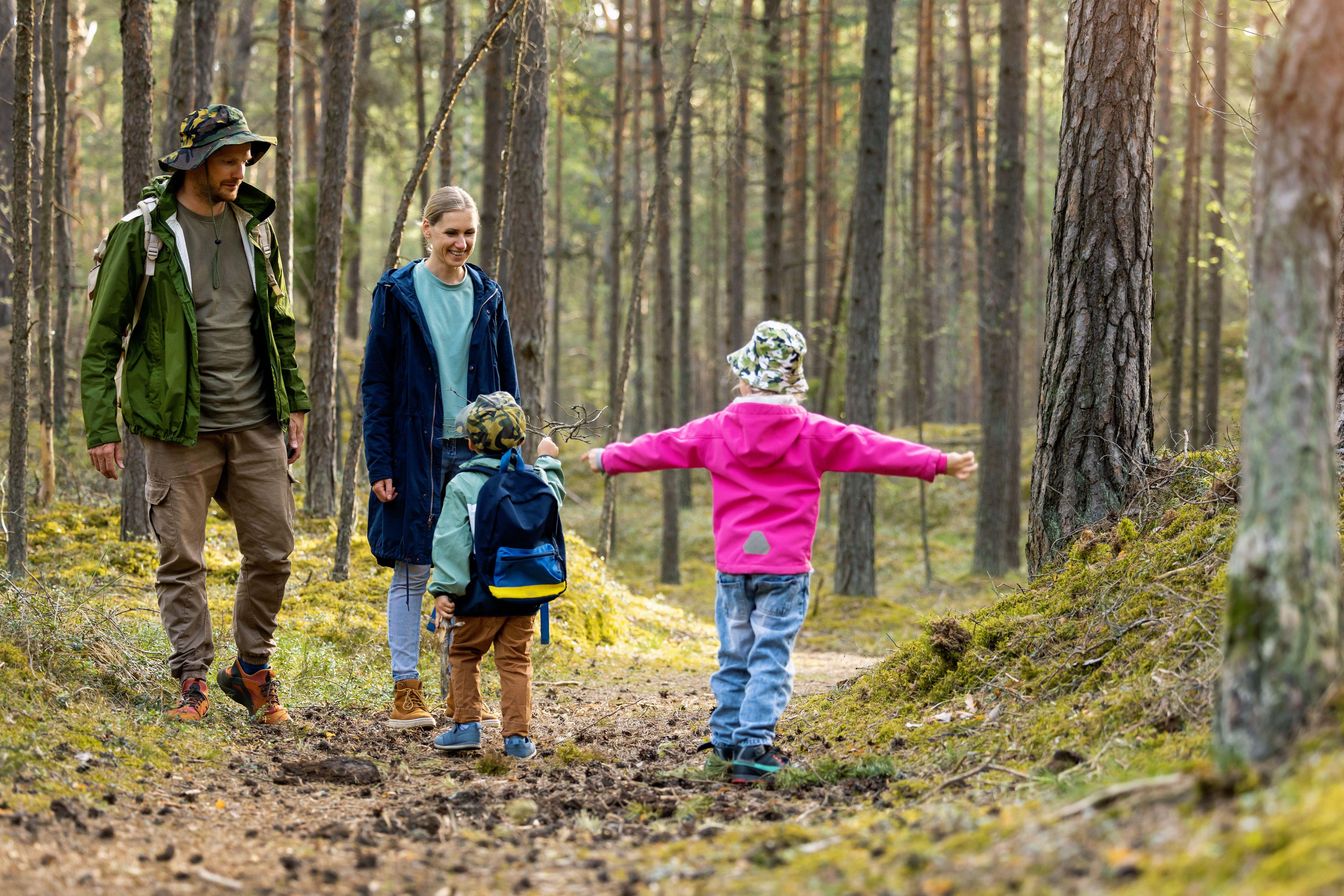 From outdoor walks to honest chats about social media use, tips to improve your family life (Alamy/PA)