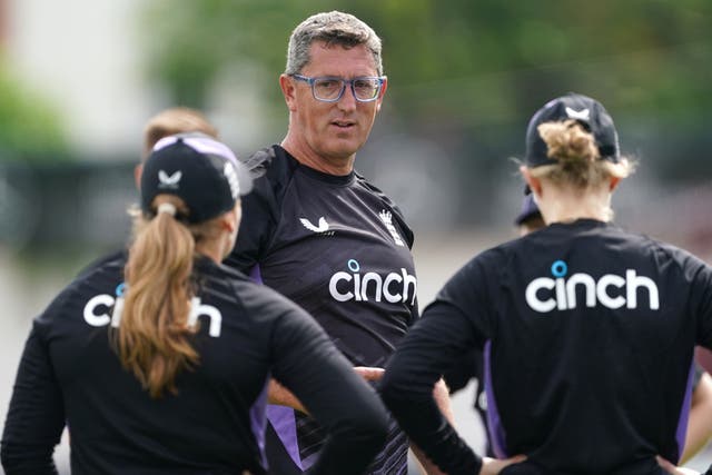 England head coach Jon Lewis is gearing his side for women’s cricket’s ‘biggest challenge’ (Joe Giddens/PA)