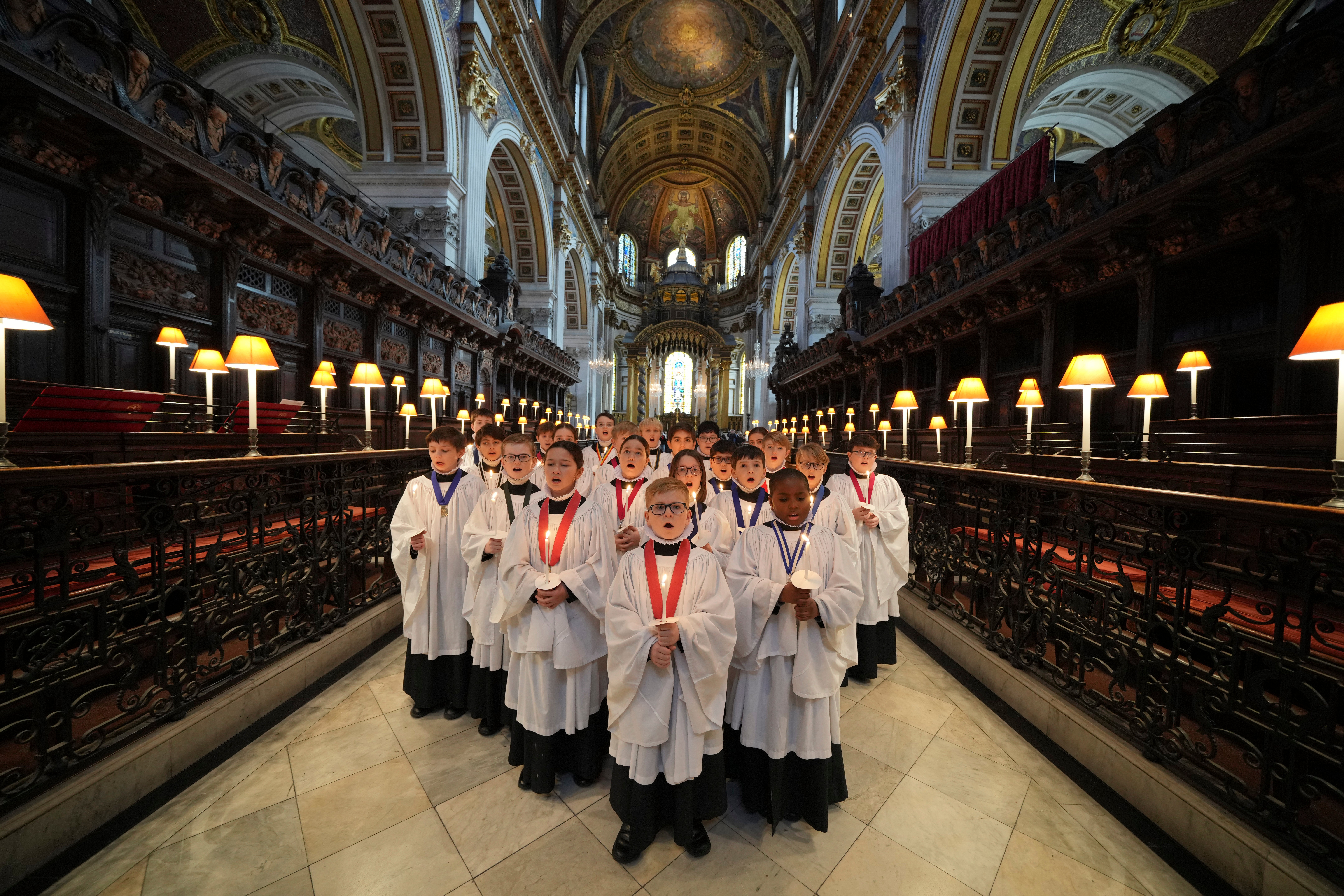Britain Christmas Choir