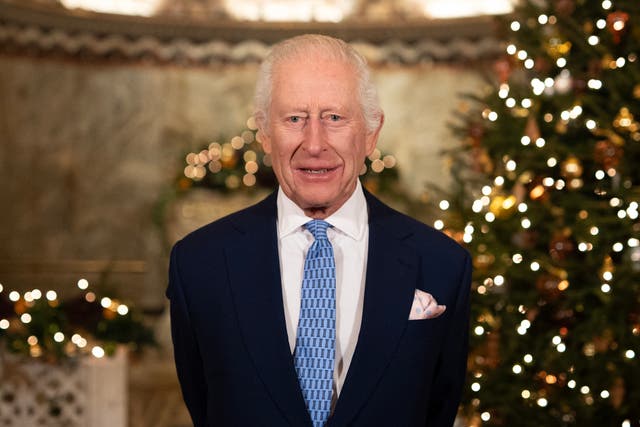 <p>The King has chosen to deliver his traditional Christmas message from a former hospital chapel</p>