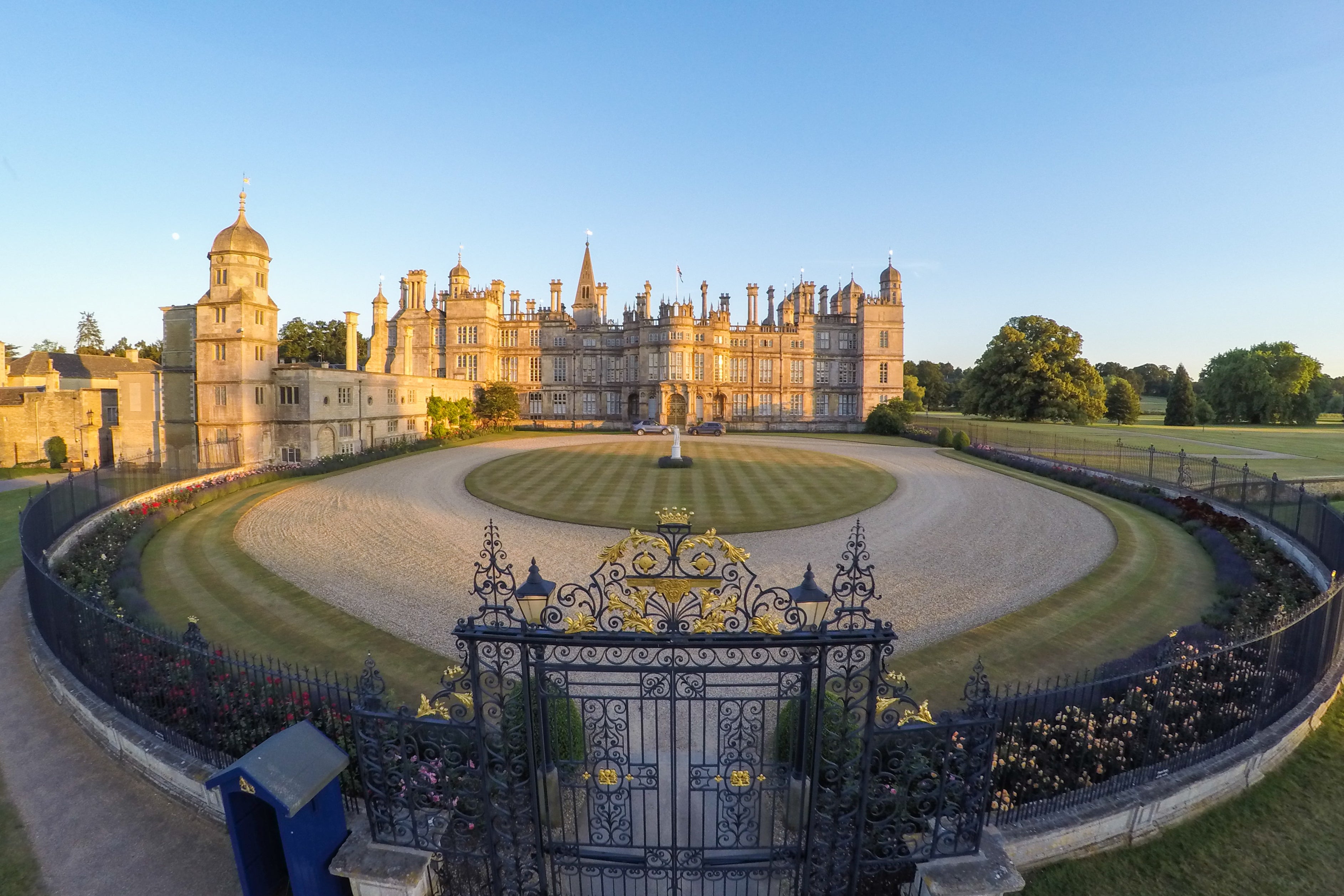 2025’s version of Frankenstein uses Burghley House as one of its filming locations