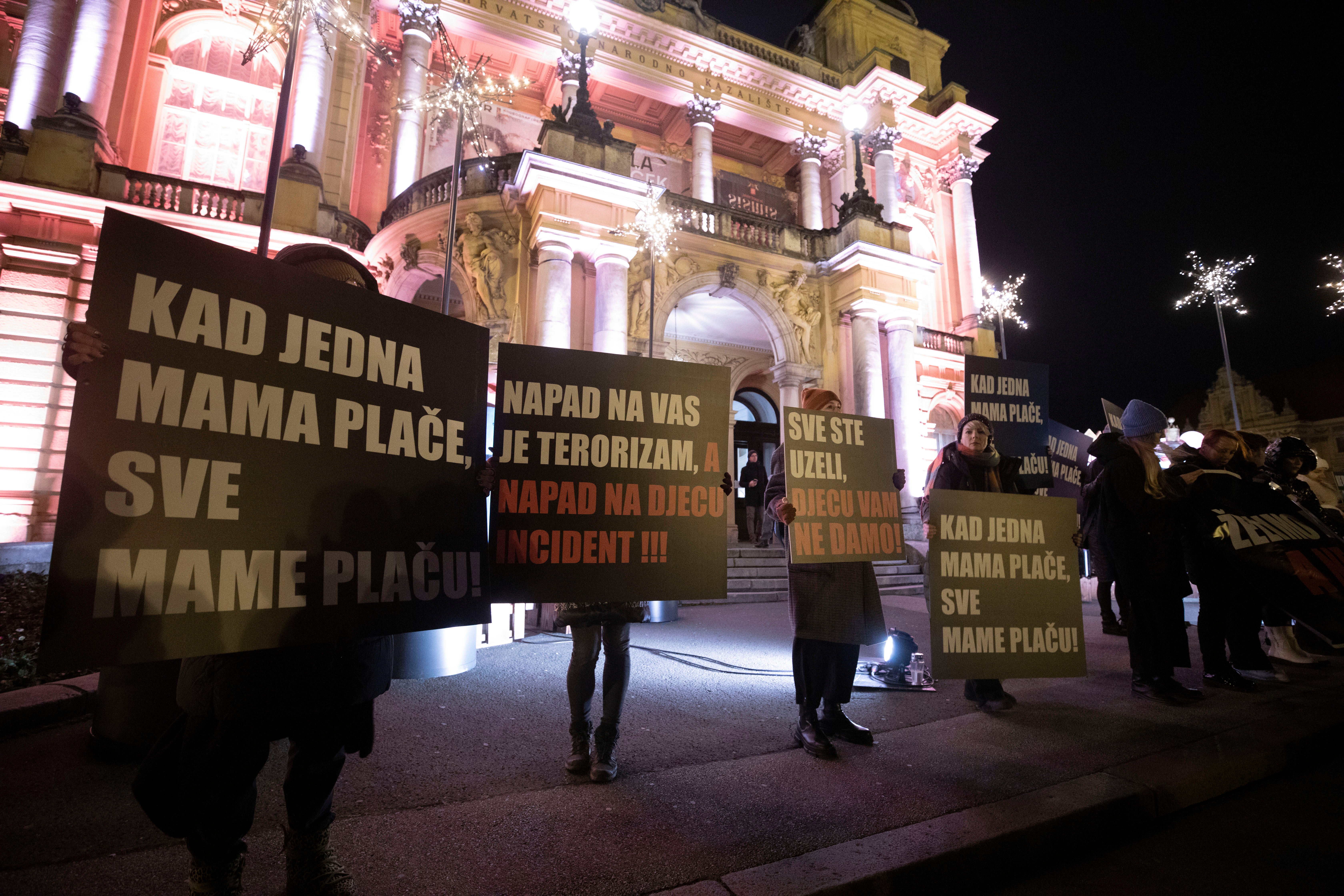 Croatia School Stabbing