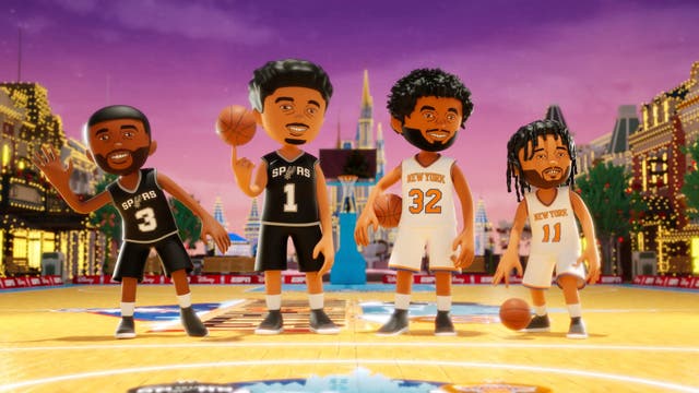 NBA-DISNEY ANIMADO