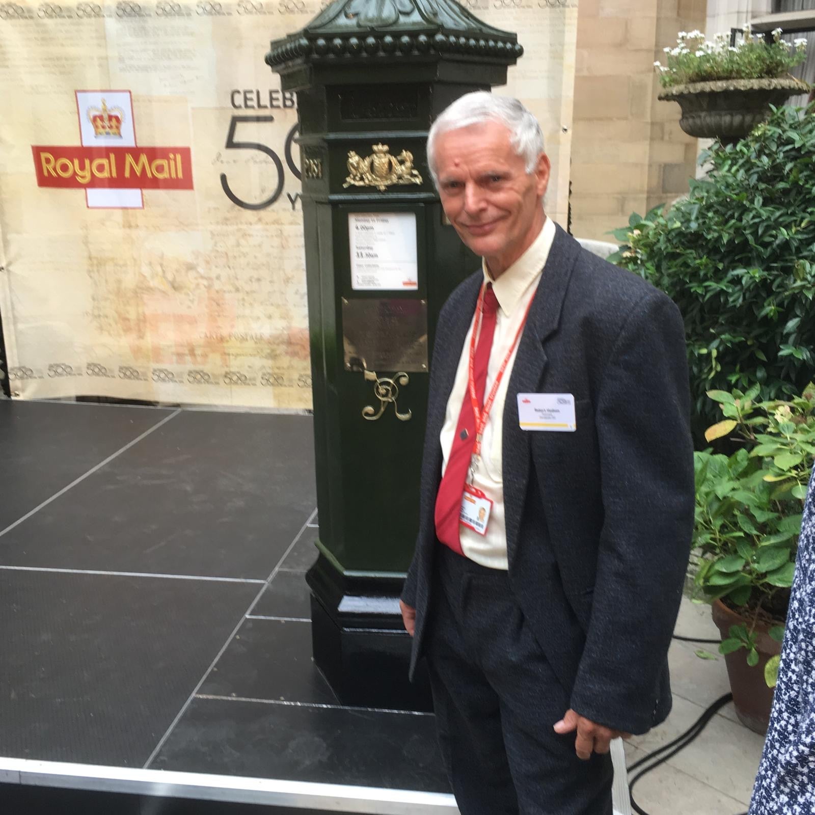 Rocky met King Charles, the-then Prince of Wales, when he reached 50 years of service with Royal Mail (Collect/PA Real Life)