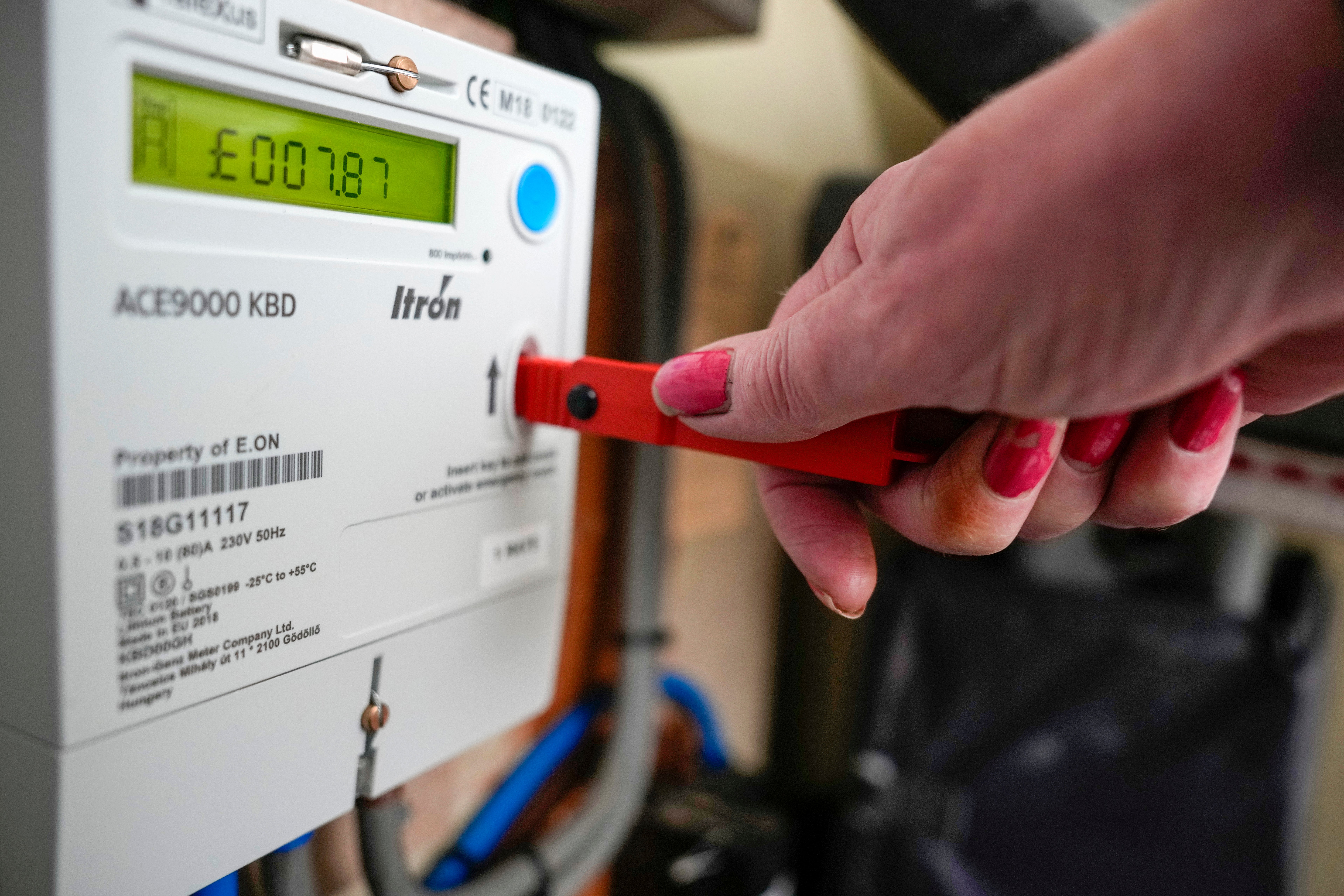 Around four million households are on prepayment meters in the UK