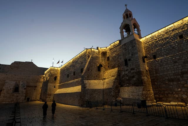 Israel Palestinians Christmas