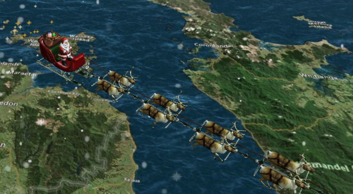 Norad Santa tracker: Follow Santa Claus live as he delivers Christmas gifts