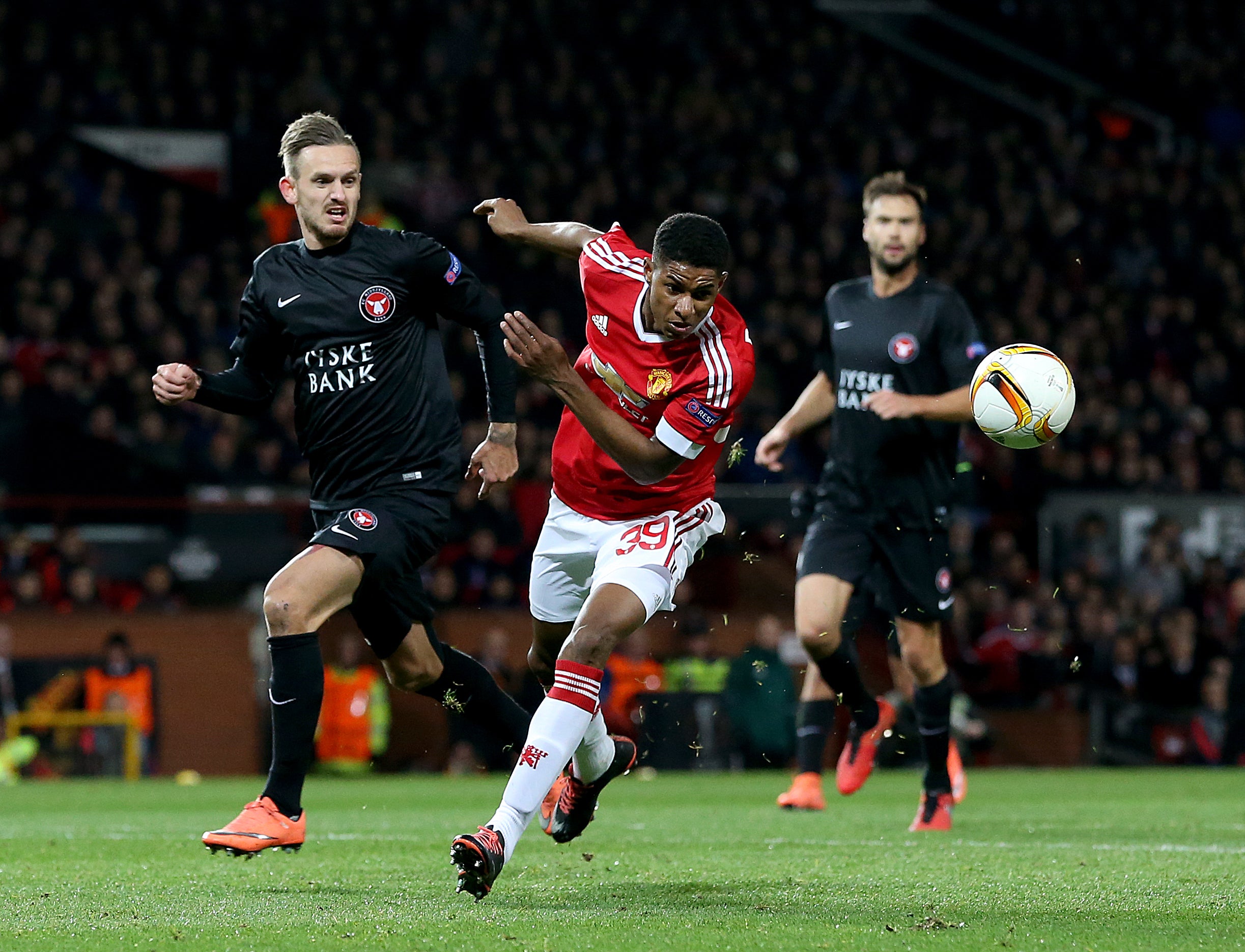 Rashford made his United debut against Midtjylland in 2016 (Martin Rickett/PA)