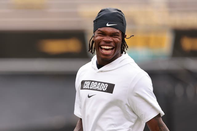 <p>Travis Hunter fiancée was criticized for her behavior at the Heisman ceremony </p>