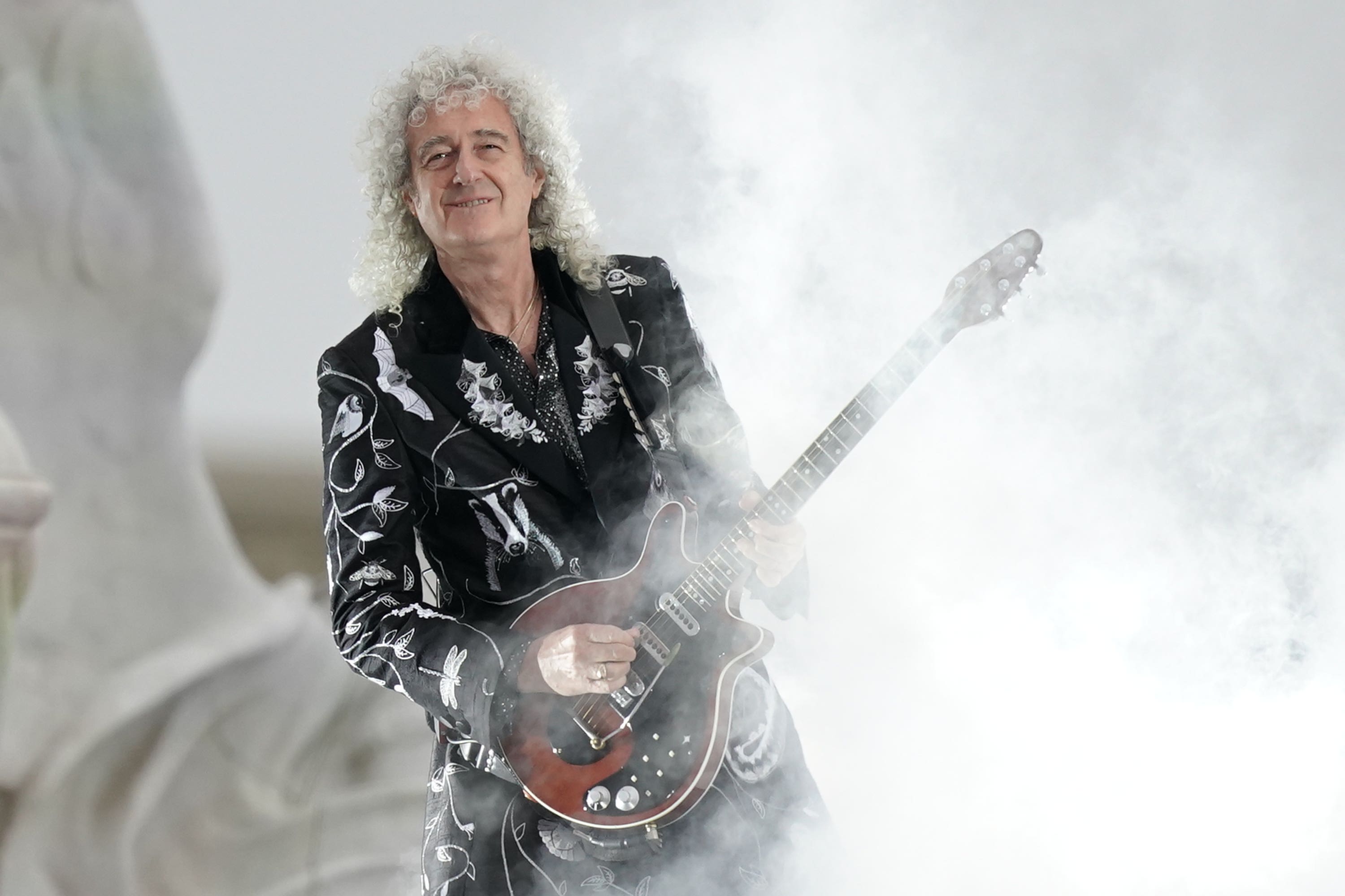 Brian May of Queen (Aaron Chown/PA)