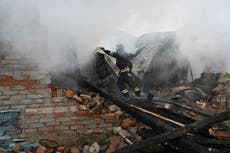 Ukraine-Russia war latest: Kyiv shoots down barrage of drones as Biden vows to send more weapons