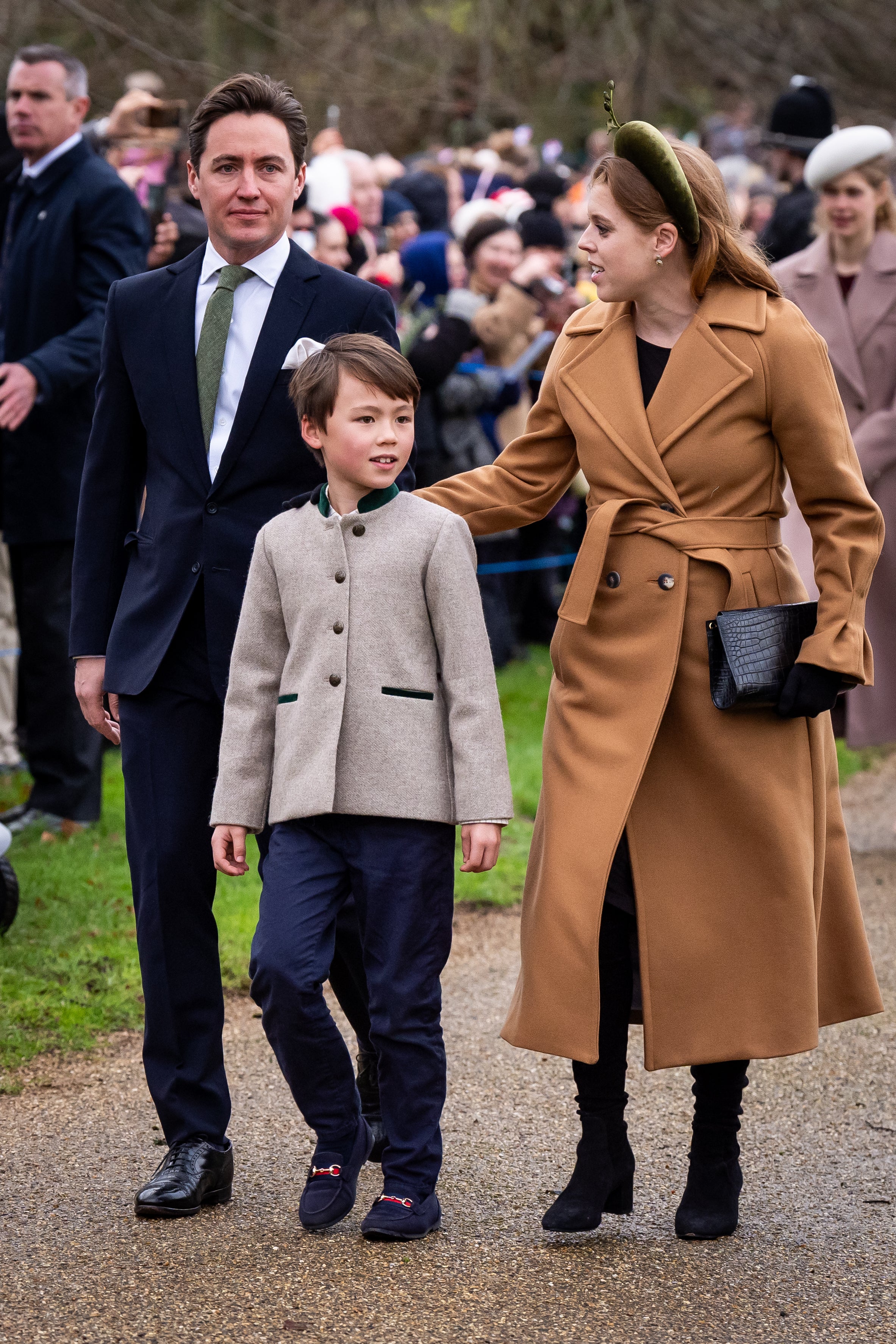 Princess Beatrice, Edoardo Mapelli Mozzi and Christopher Woolf