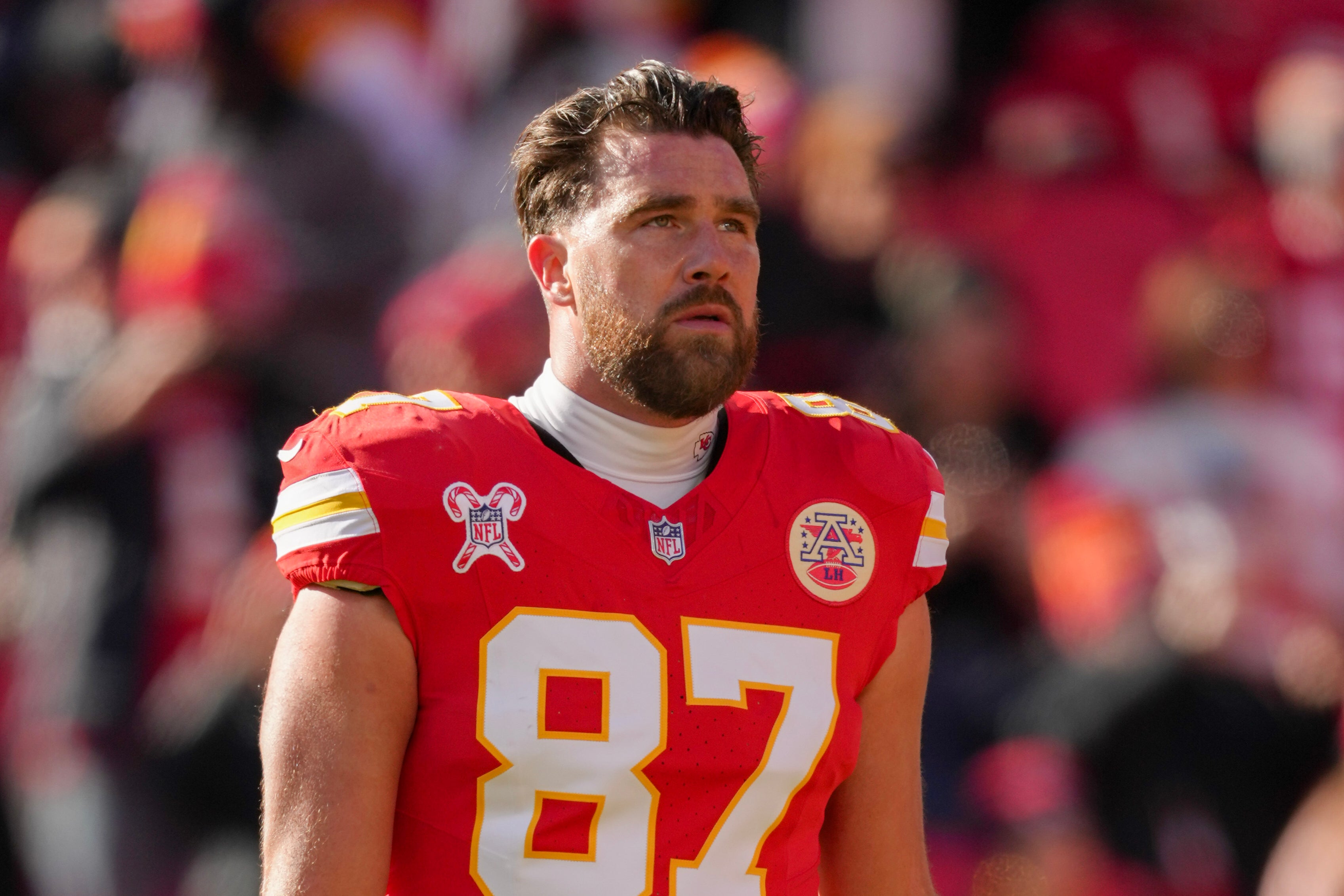 Travis Kelce reveals the time of year he would never get married amid  rumors he will propose to Taylor Swift soon | The Independent