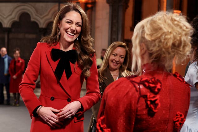 <p>The Princess of Wales at Kate’s Together At Christmas carol service last year</p>
