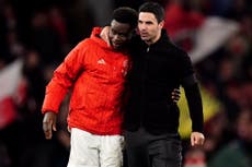 Mikel Arteta reveals how Arsenal will cope without injured Bukayo Saka