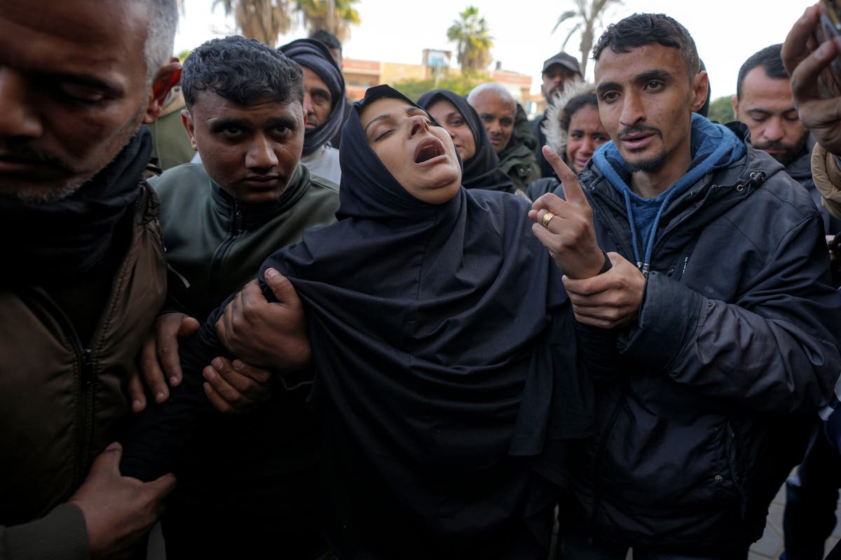 Israeli strike kills 5 Palestinian journalists in Gaza, officials say