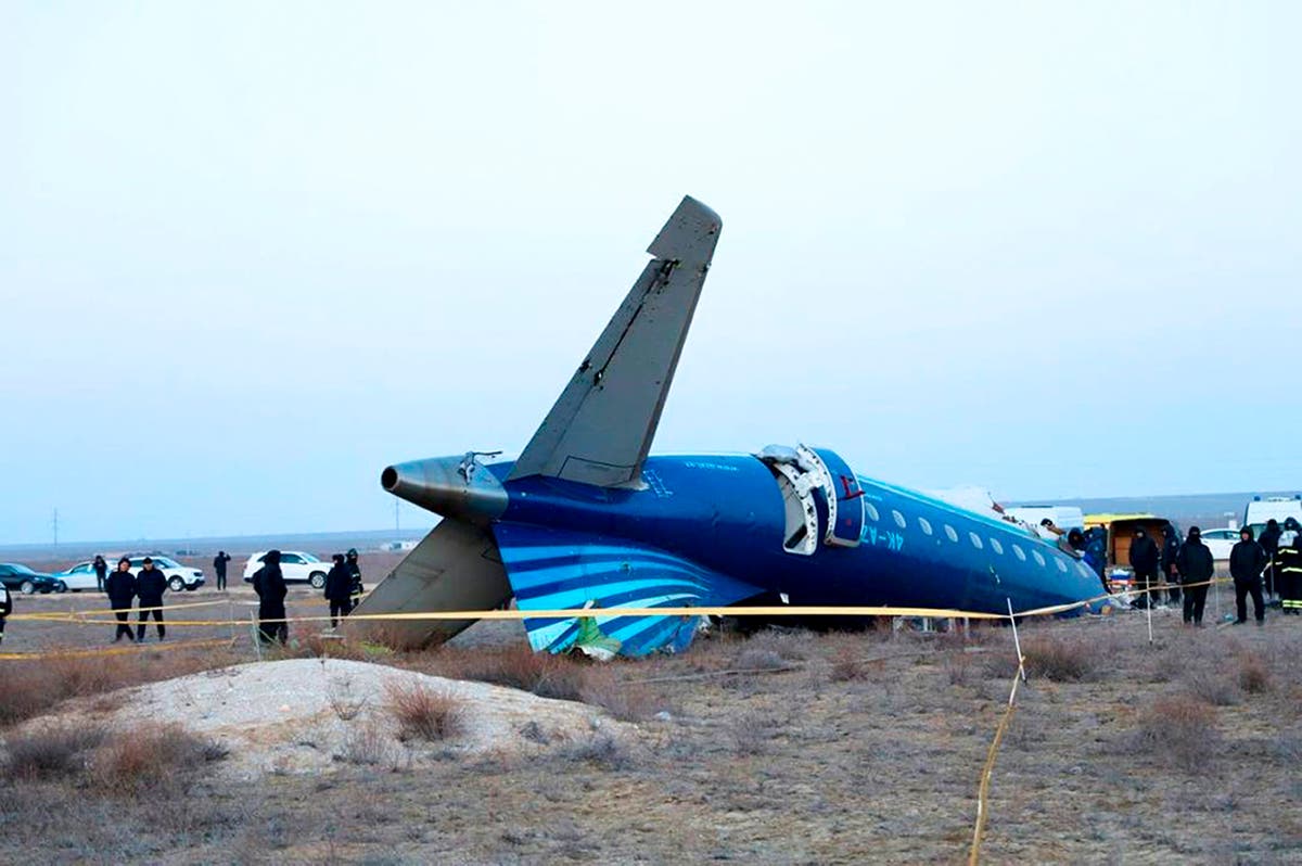 Russian air defence likely behind Azerbaijan Airlines plane crash that killed 38 people, military experts say