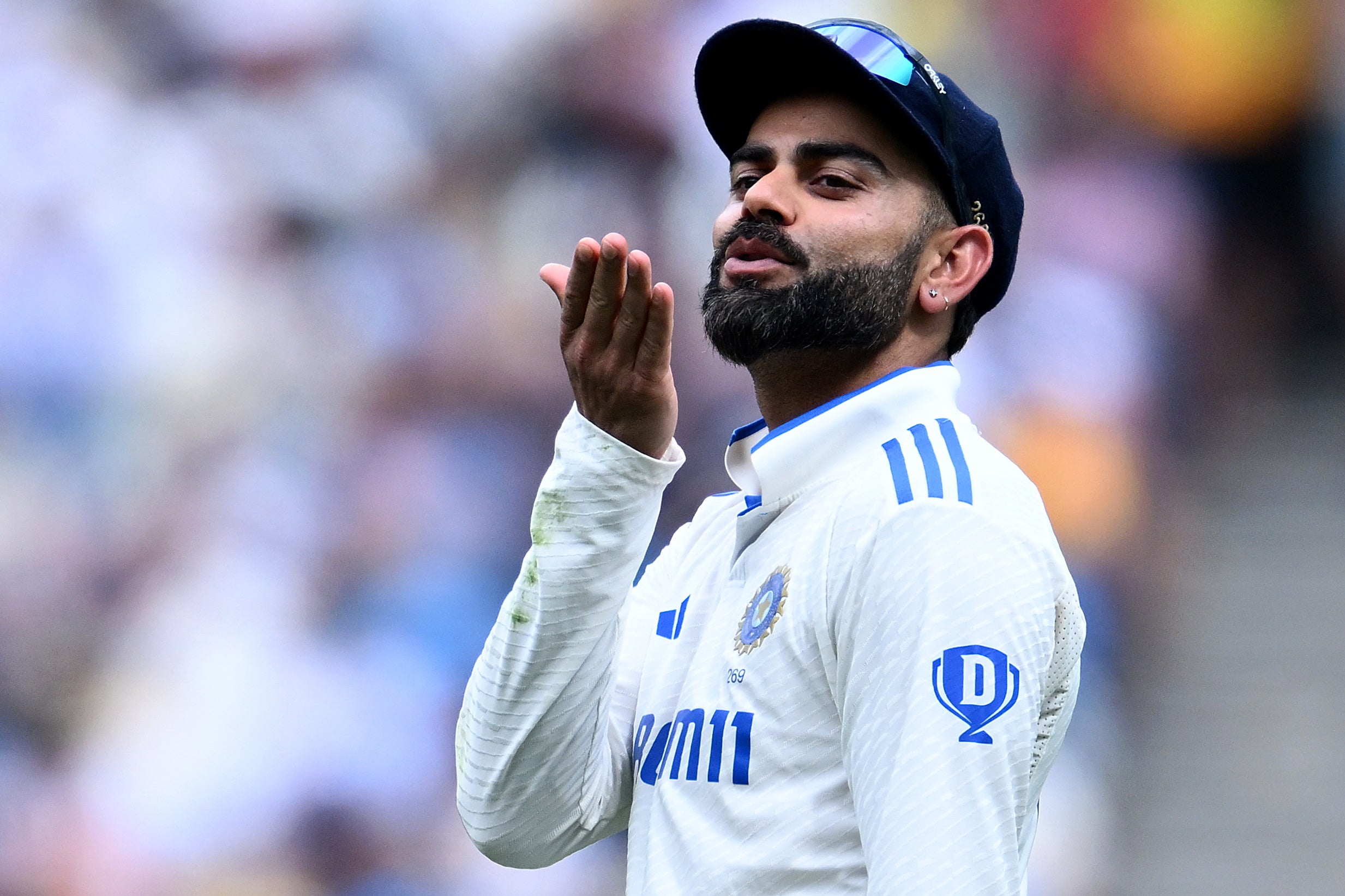 Virat Kohli seemed unrepentant about the coming together