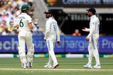 Virat Kohli fined for barging Australia debutant Sam Konstas in Boxing Day test