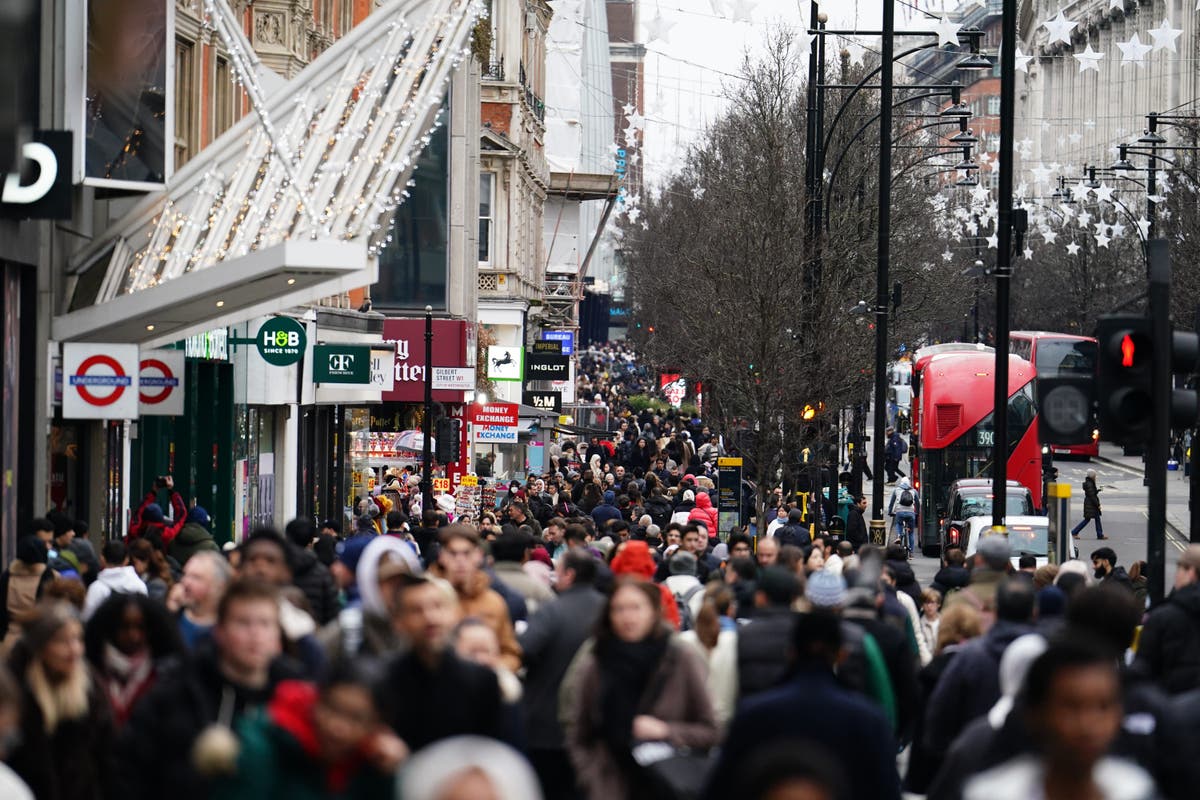 Drop in Boxing Day shopper footfall ‘could be influenced by cost-of-living crisis’