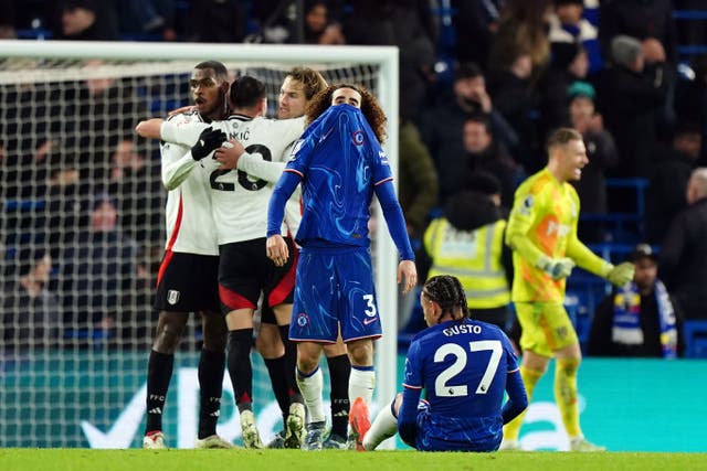 Fulham fought back to stun Chelsea (Zac Goodwin/PA)