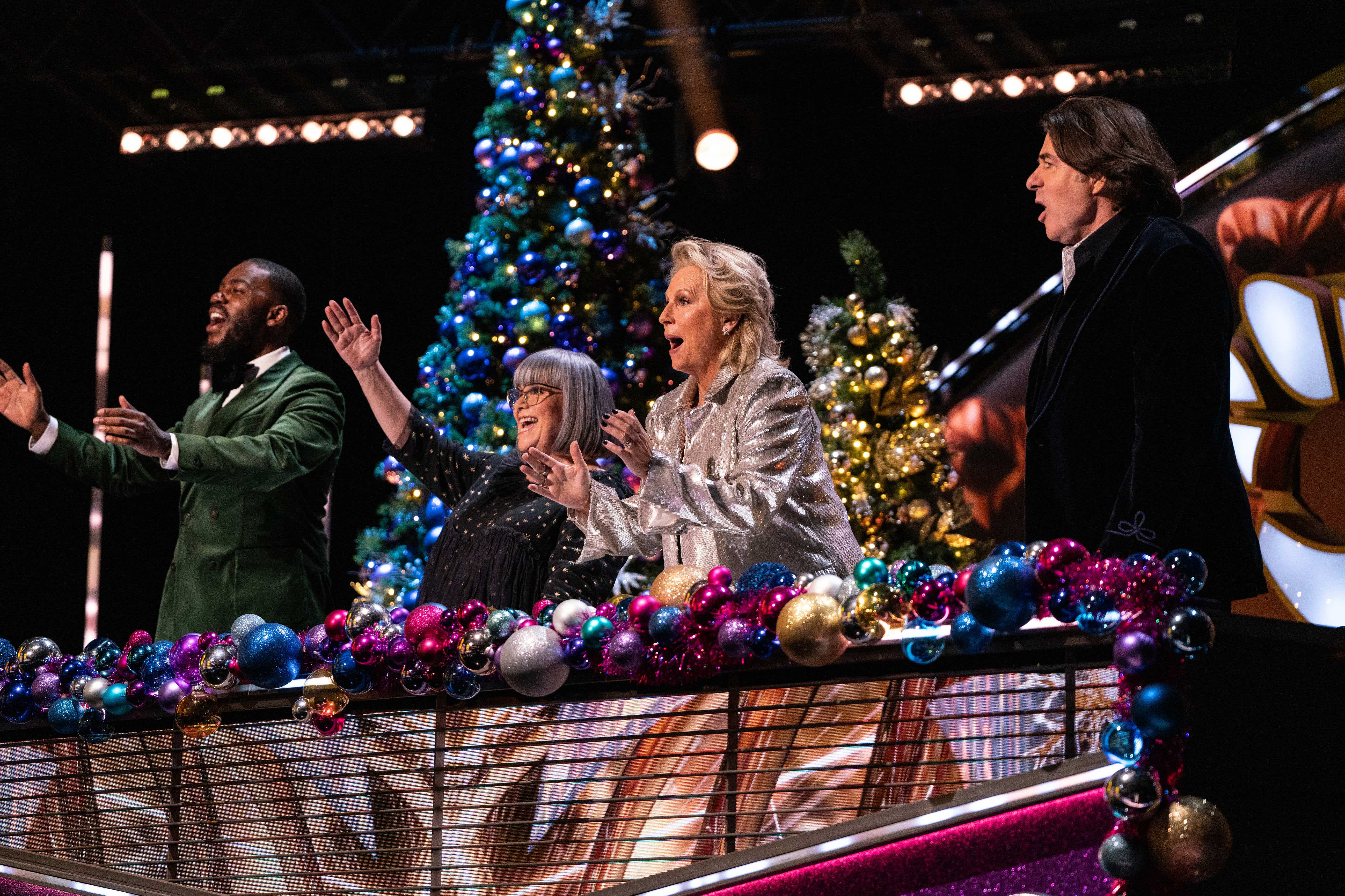 The Masked Singer judge deceives panellists with Christmas special