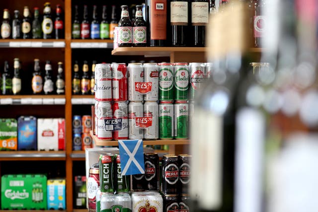 Men surveyed cited financial and health related concerns as reasons for giving up drinking in January (Jane Barlow/PA)