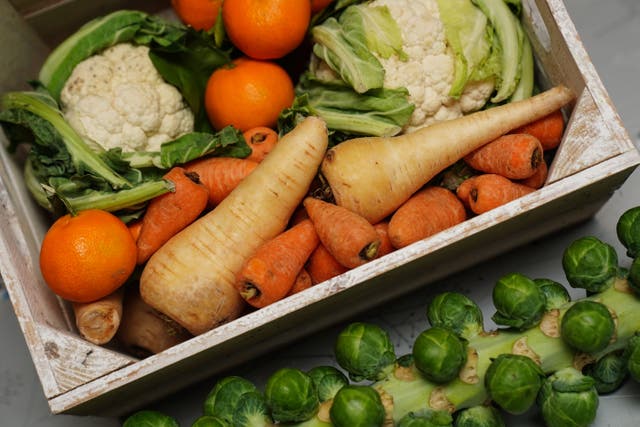 Some 330,000 tonnes of edible food a year is either wasted or repurposed as animal feed before it leaves farm gates, the Government estimates (David Davies/PA)