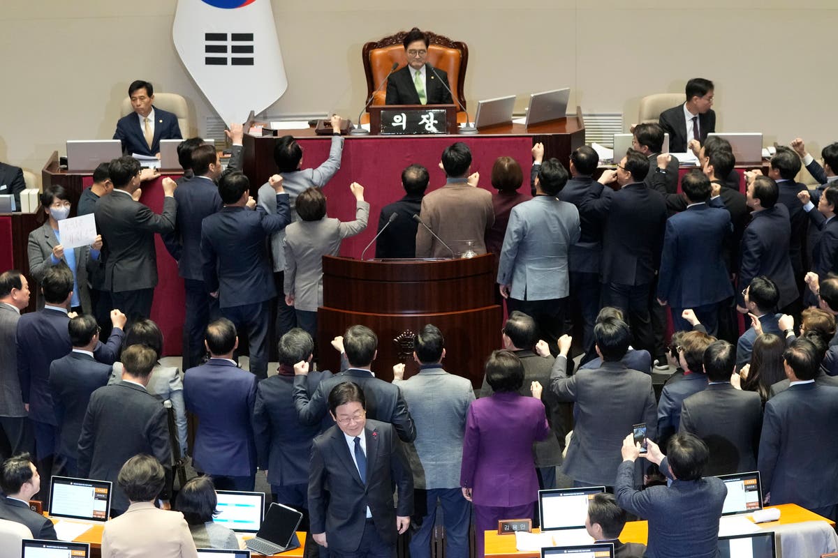 South Korea’s parliament votes to impeach acting president Han Duck Soo