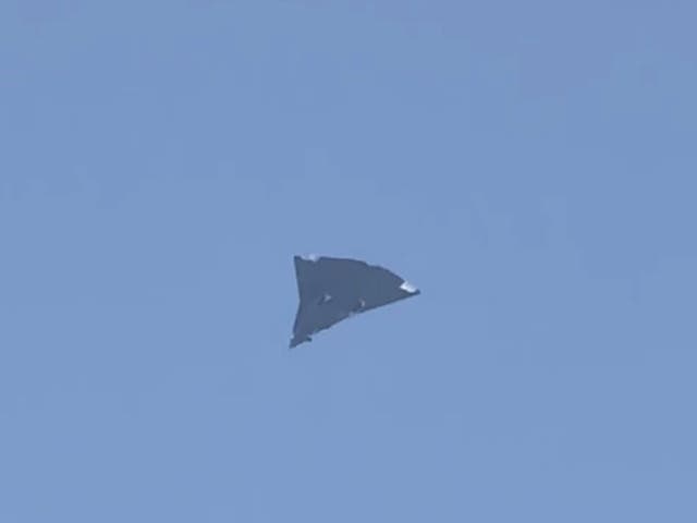 <p>One of the new military jets flies over Chengdu, China </p>