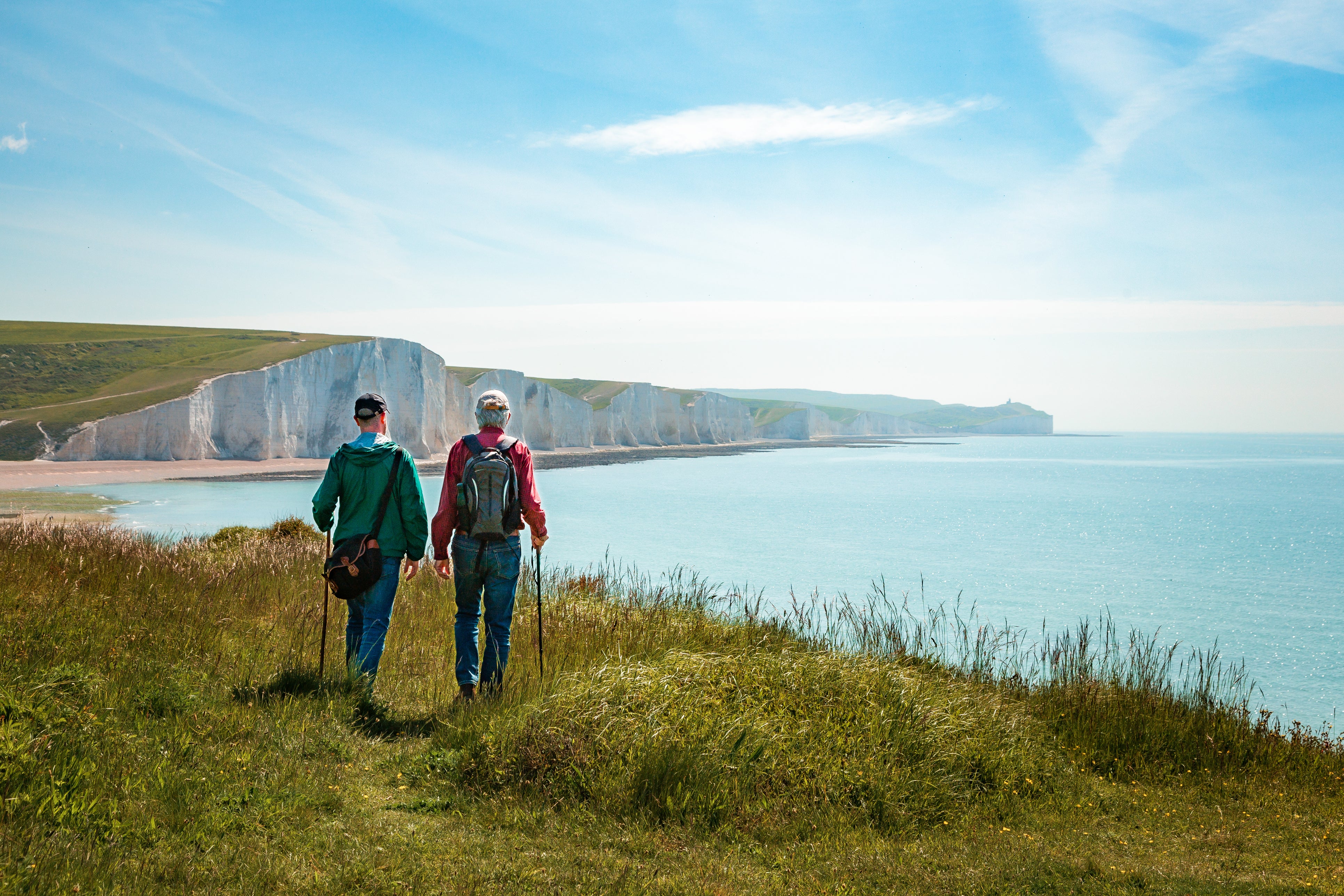 Hiking is an example of a vigorous activity