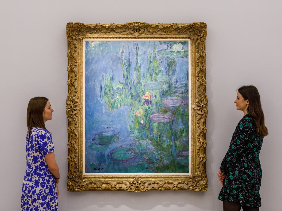 Possible sale of Monet’s Water Lilies on Chinese social media causes disbelief