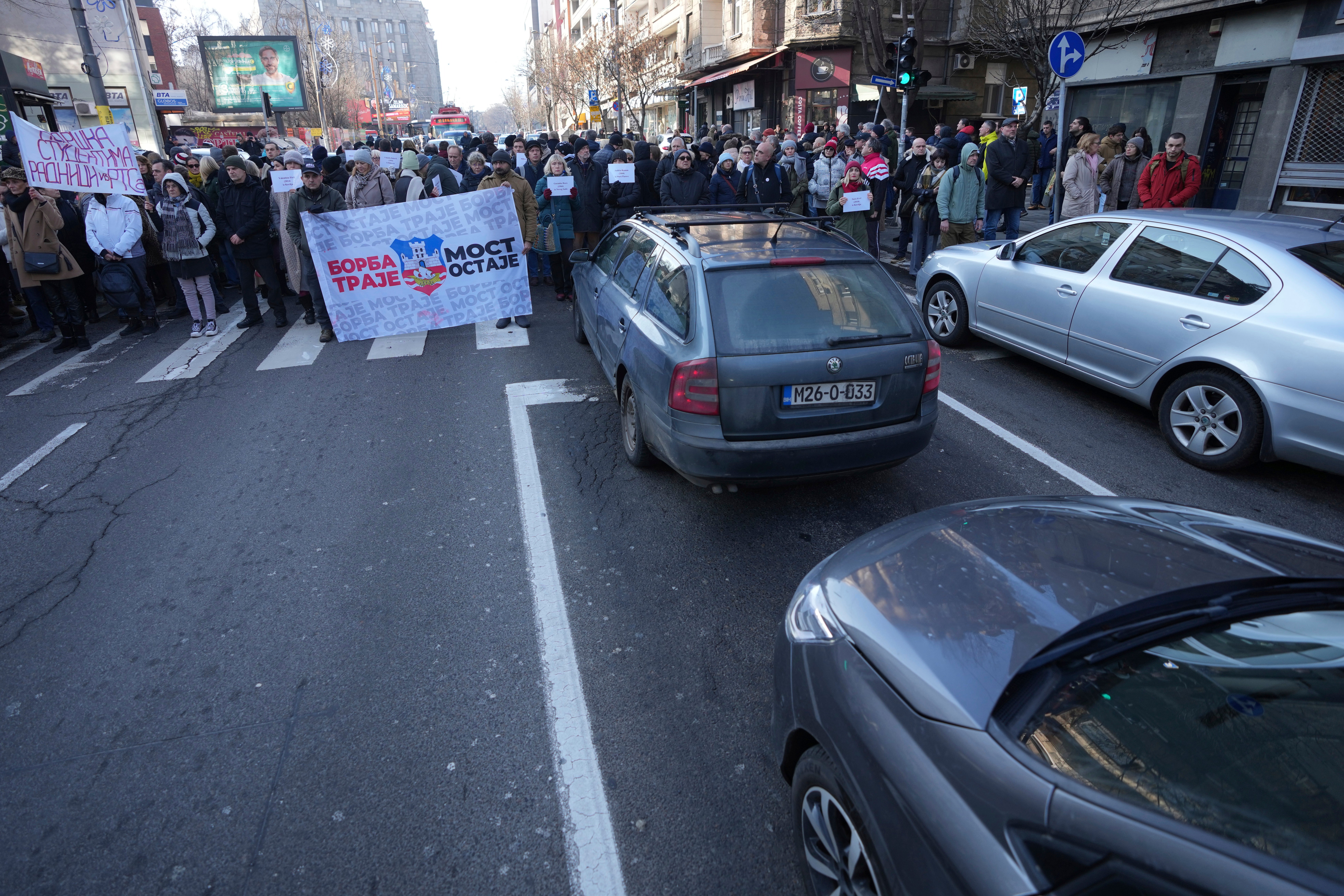 Serbia Protest