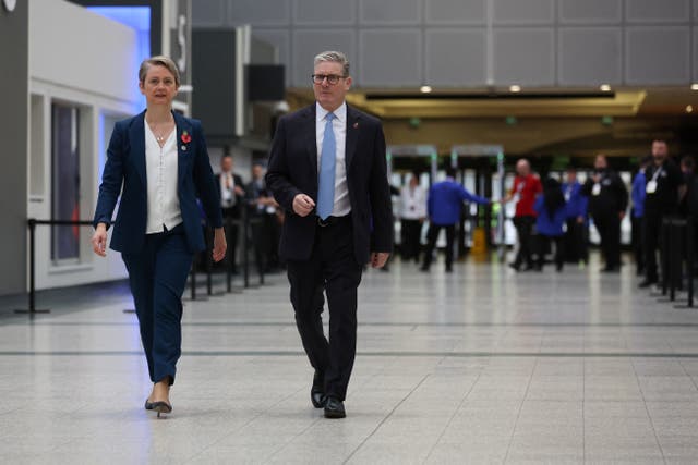 <p>Keir Starmer and Yvette Cooper promised to ‘smash the gangs’ responsible for smuggling people across the Channel</p>