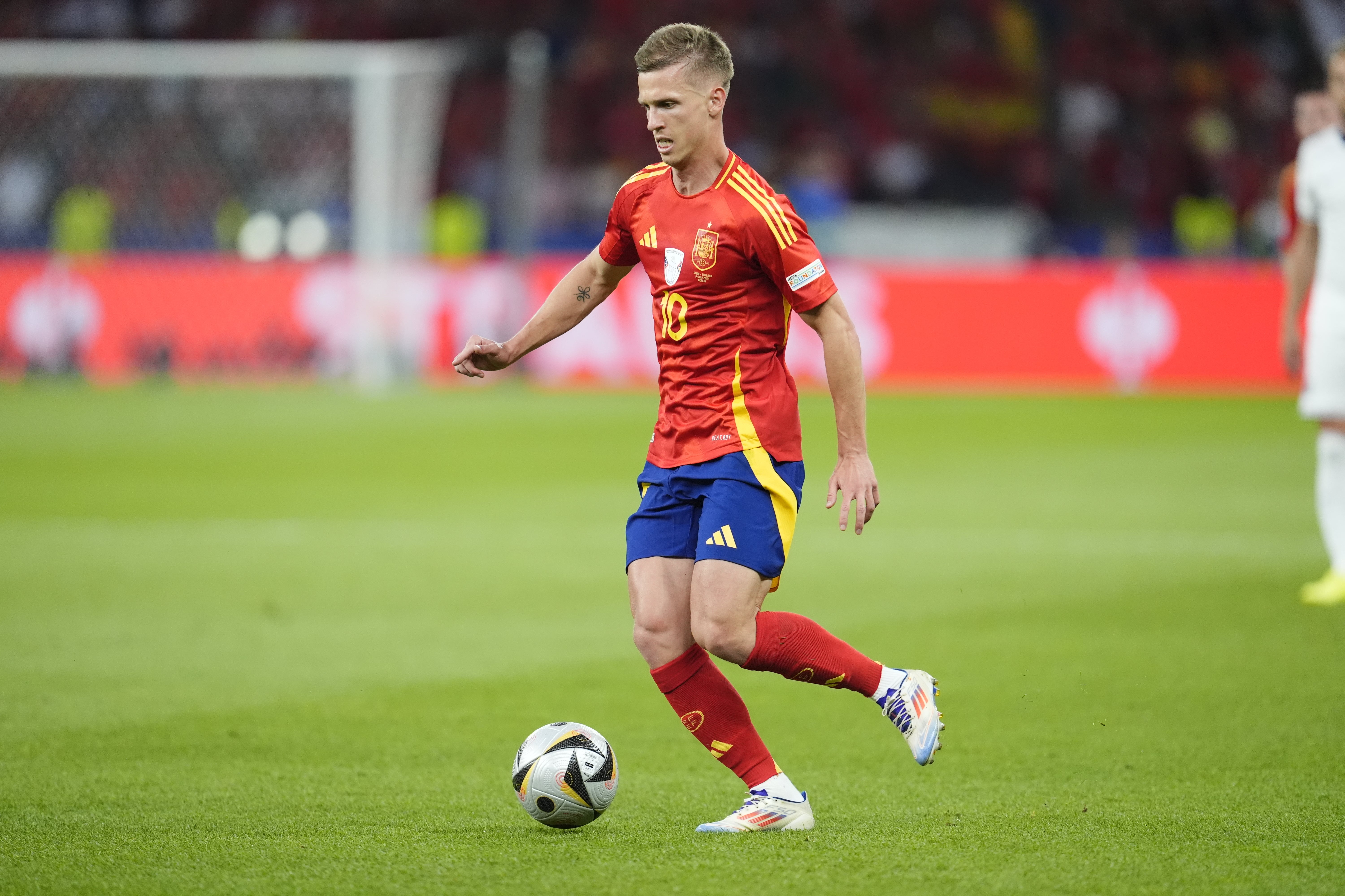 Dani Olmo was part of the Spain squad that won Euro 2024