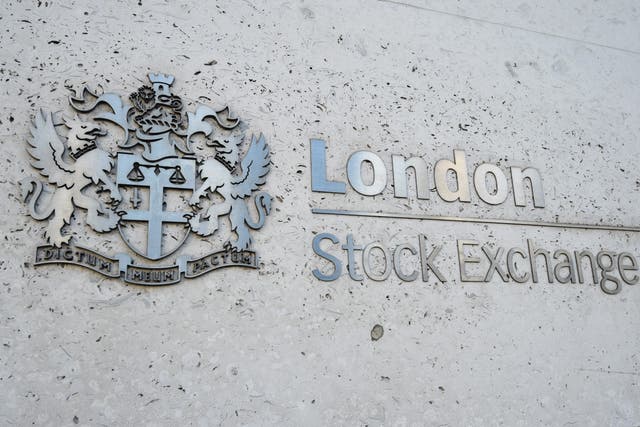 The FTSE 100 rose on Friday (Kirsty O’Connor/PA)