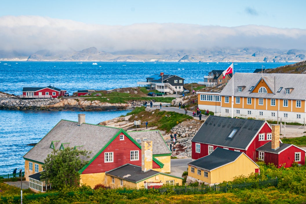 Nuuk, Greenland’s capital, was founded in 1728 and has only 20,000 inhabitants