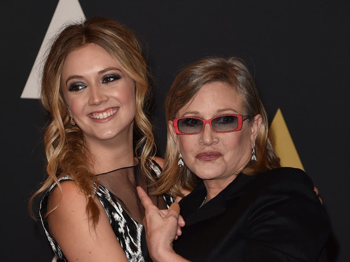 Billie Lourd shares emotional tribute to mother Carrie Fisher eight years after death