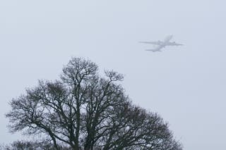 Flights were delayed at airports including Gatwick, Heathrow and Luton on Saturday (Gareth Fuller/PA)