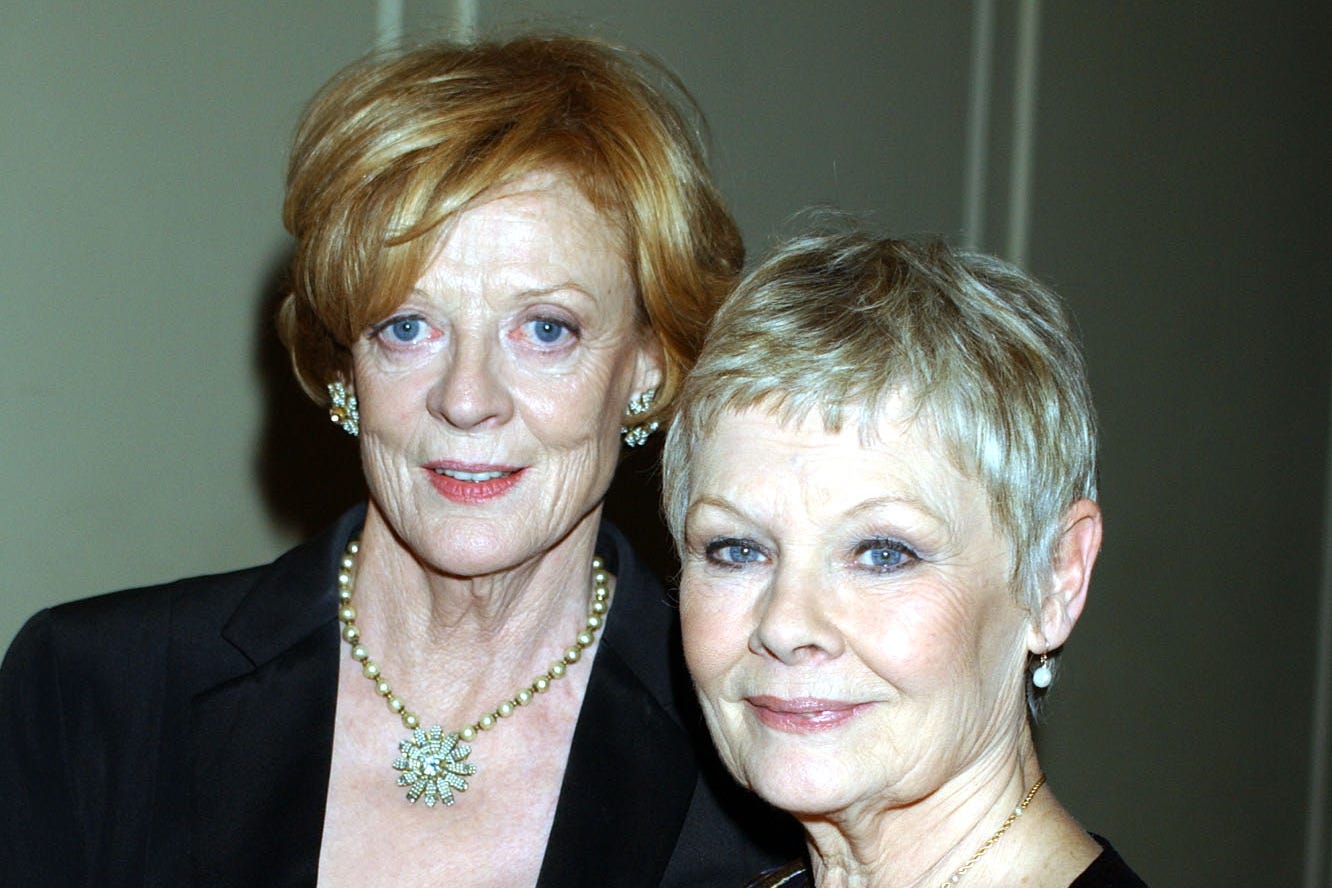 Dame Maggie Smith and Dame Judi Dench were great friends (William Conran/PA)